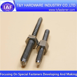 Low Price A2 Hanger Bolts with Hex Nuts
