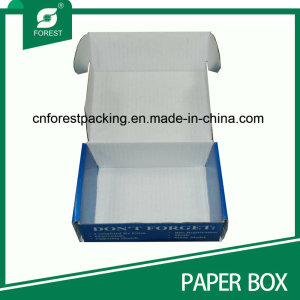Custom Design Blue Paper Packing Box
